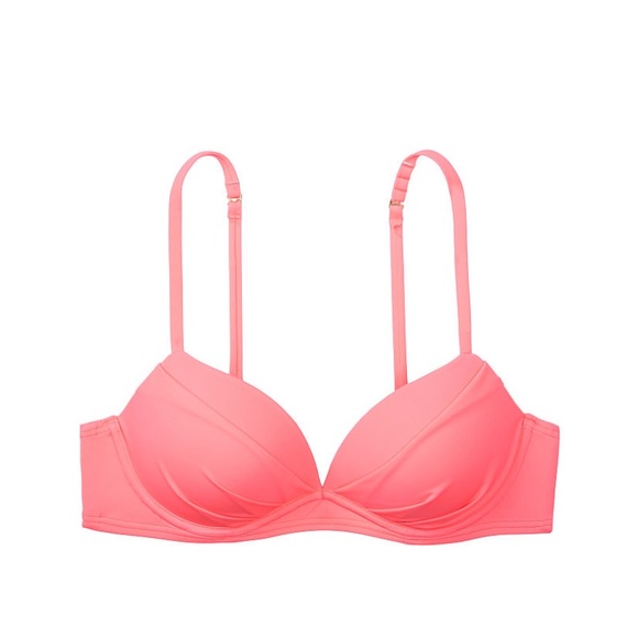 NWOT Victoria’s Secret coral angel convertible/Maui multi way bikini top 34c - Picture 10 of 16